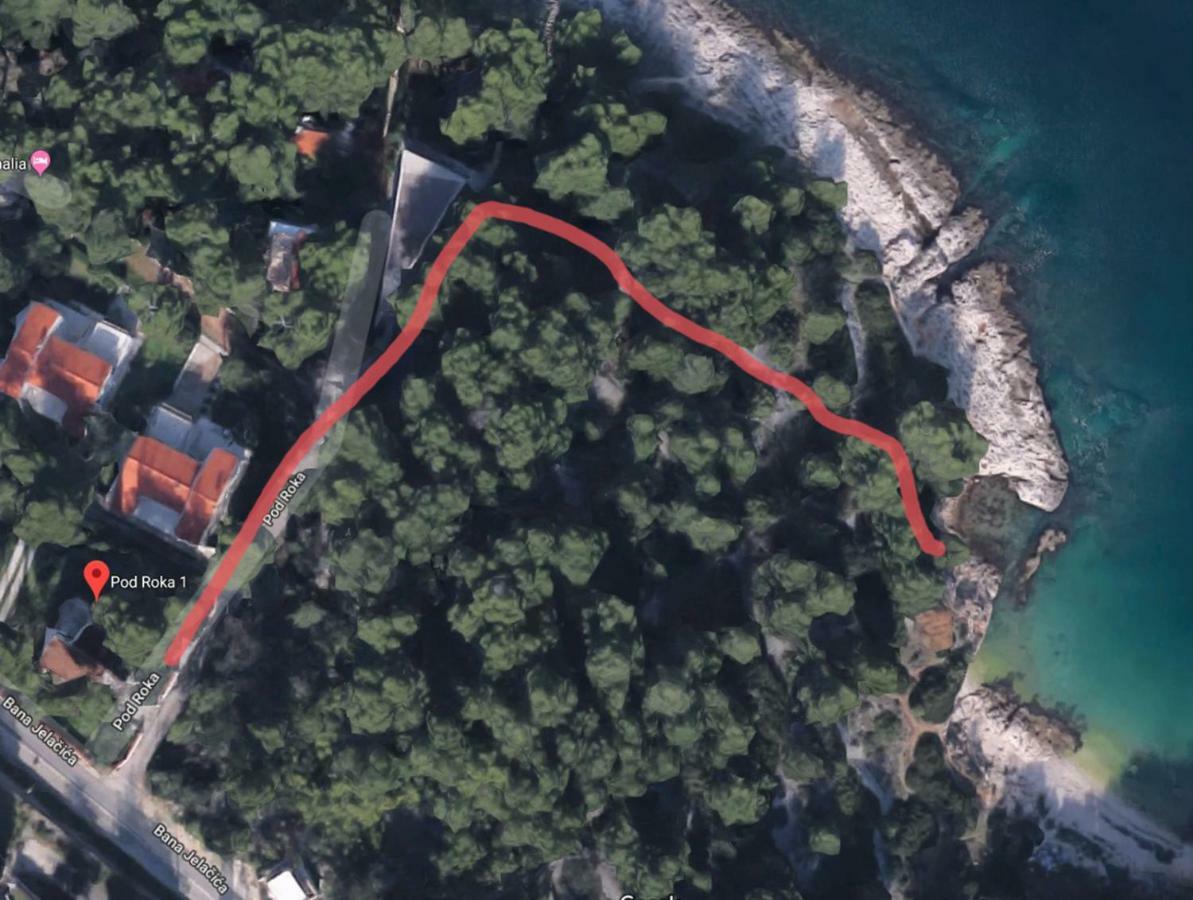 Beach House Black Olive Villa Slatine Exterior foto